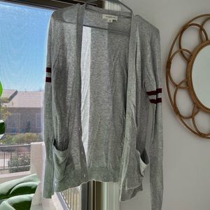 Treasure & Bond Cardigan Grey w/ Stripes